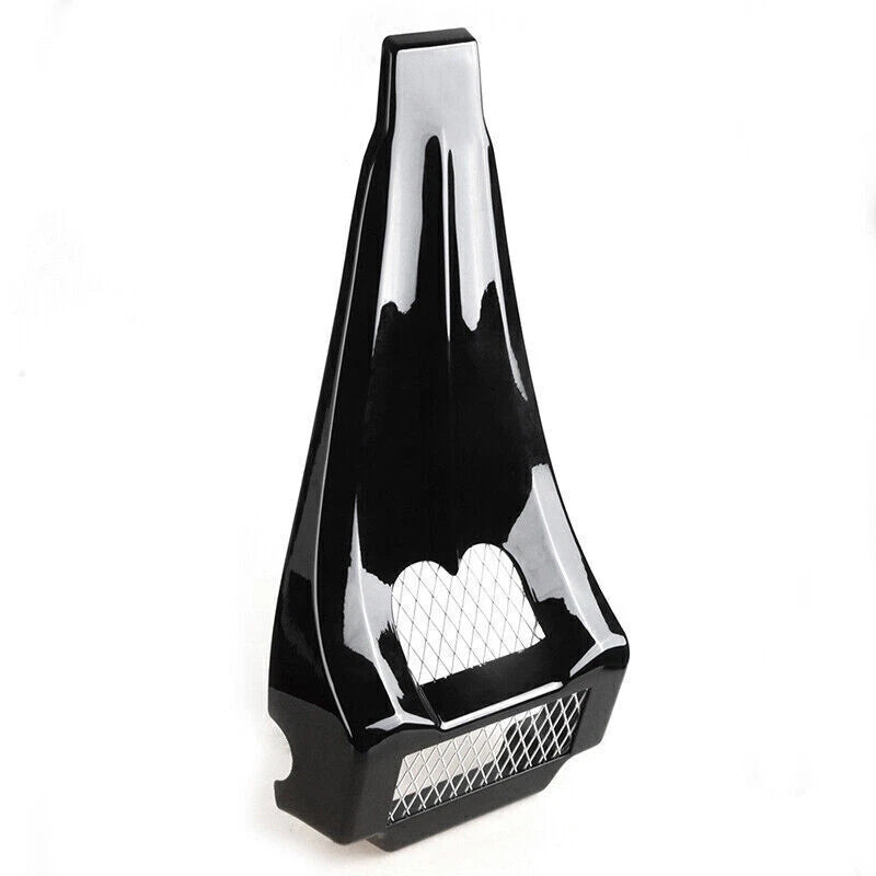 Vivid Fairing Chin Spoiler Scoop Black for Harley Road King & Street Glide