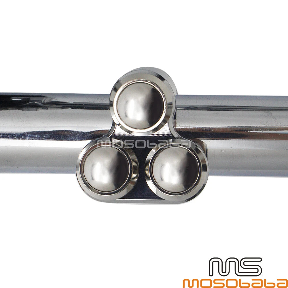 Chrome 1'' 25mm Handlebar Horn Turn Signal Control Switch for Harley