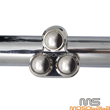Chrome 1'' 25mm Handlebar Horn Turn Signal Control Switch for Harley