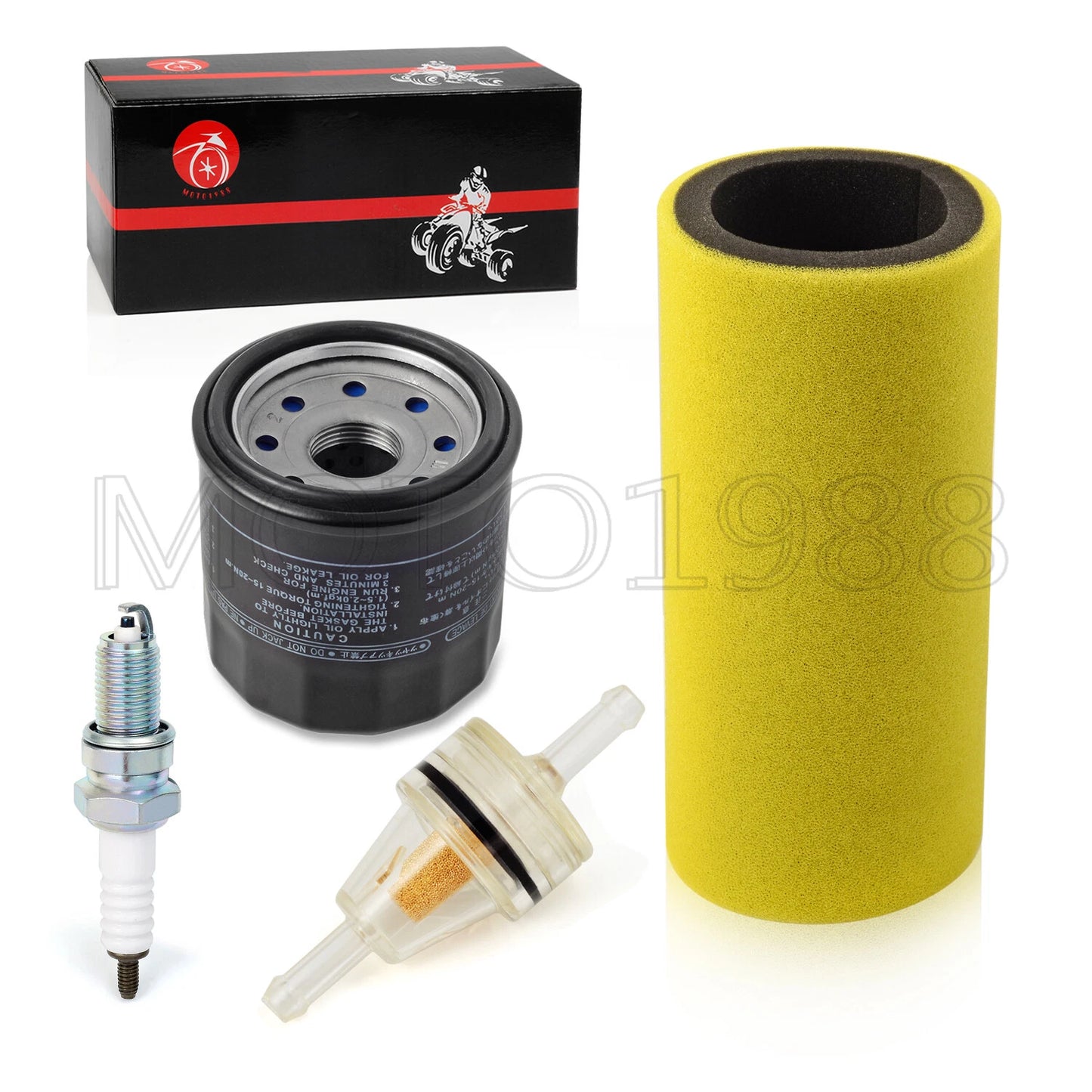 Pre-oiled Air Filter Cleaner Kit for Yamaha Rhino 660 YXR660F 2004-2007