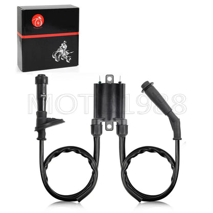 2 x Ignition Coil W Spark Plug Cap for Honda VT600C VT600Cd Shadow VLX (1988–2007)