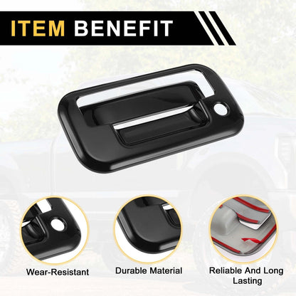 Exterior Door Handle Cover Set for Ford F-150 (2004-2014) Black