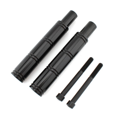 2 x Black Spotlight Extension Brackets for BMW RnineT Pure (2017-2023)