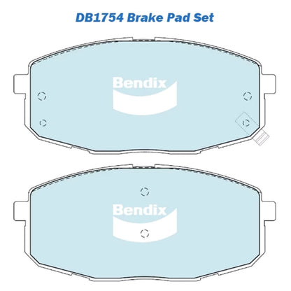GCT Front Disc Brake Pads Set for Kia Cerato LD/TD 2.0L (2004-2013)