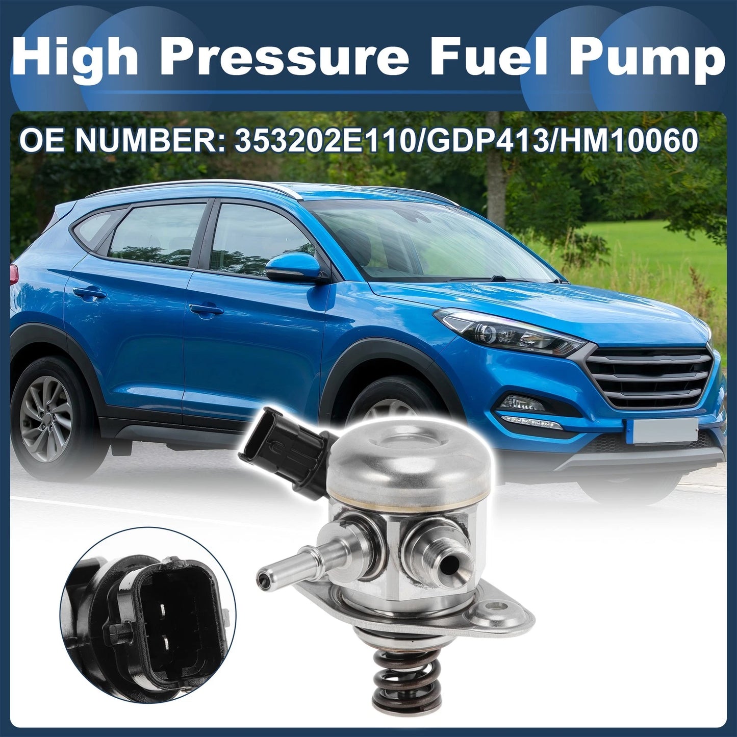 High Pressure Fuel Pump Assembly for Kia Soul (2010-2019)