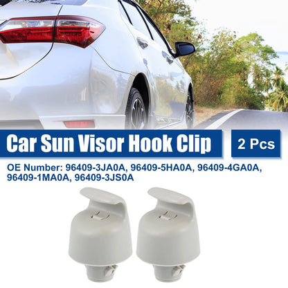 Car Sun Visor Clip Hooks for Nissan