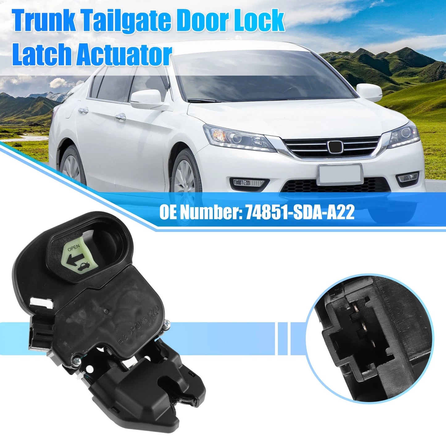 Trunk Latch Lock Actuator for Honda Accord (2003-2006)
