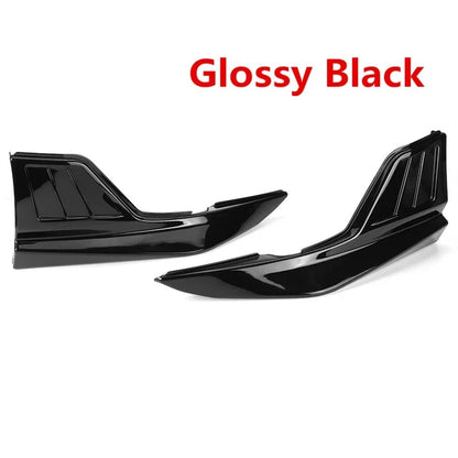 Glossy Black Rear Bumper Splitter Lip Protector 2 x for Toyota Corolla (2020-UP)