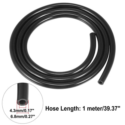 4 x Front Windshield Washer Nozzles 1m Hose for GMC Envoy