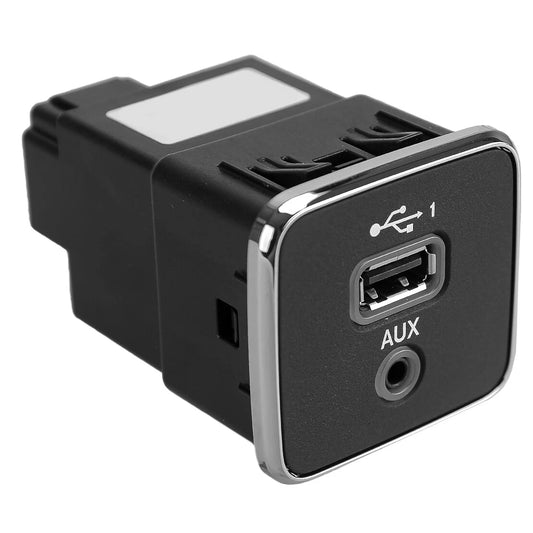 1x Front Charging Port USB AUX for Jeep Compass Cherokee (2017-2021)