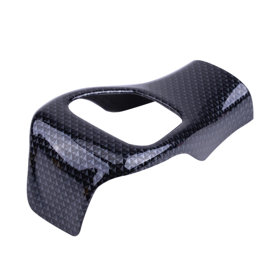 Carbon Fiber Black Gear Lever Shift Knob Cover for Jeep Renegade (15-20)
