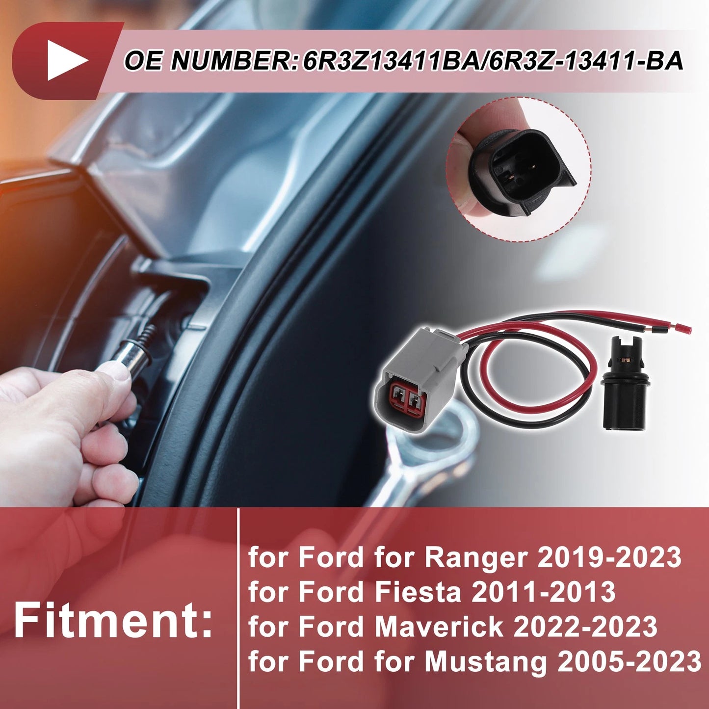 Side Marker Light Socket Wiring for Ford Ranger (2019-2023)
