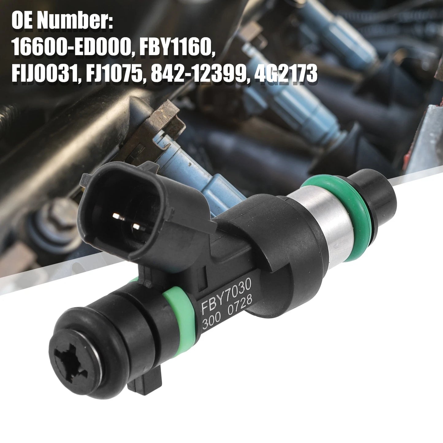 1x Fuel Injector Replacement for Infiniti G25 (2011-2012)