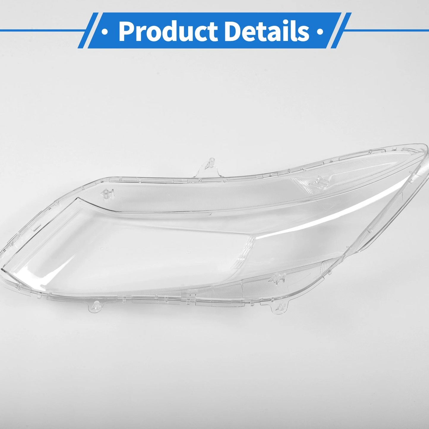 Car Front Right Headlight Lens Cover for Honda Civic (2012-2015)