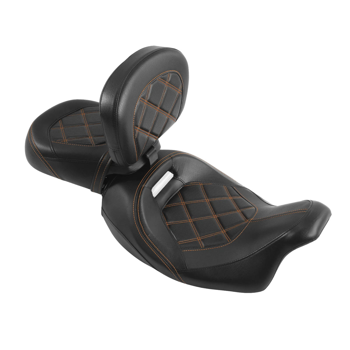 Rider & Passenger Seats Backrest Pad for Harley CVO Road Glide (2009 - 2023)
