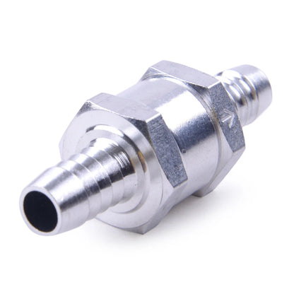 10mm 3/8" Aluminium Alloy Fuel Non-Return Check Valve for Petrol Diesel Oil