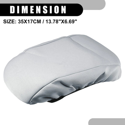 Center Console Armrest Cover for Ford Fusion (2013-2019) Neoprene Gray