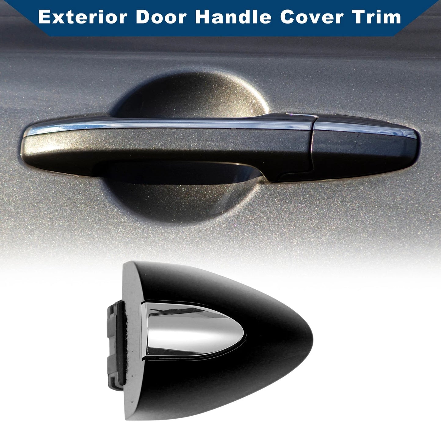 Door Handle Cover Trim for Buick LaCrosse Black (2017 - 2019)