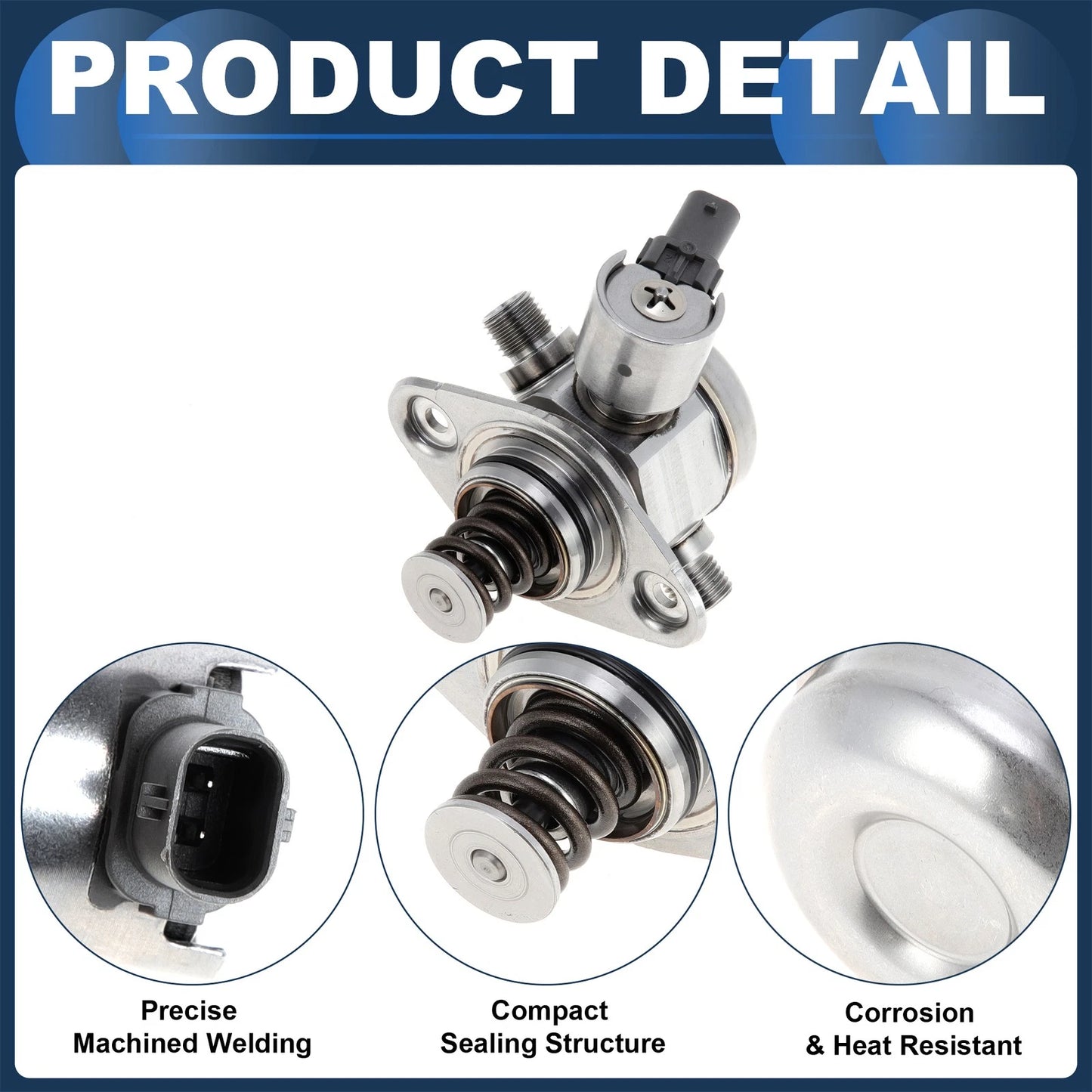 High Pressure Fuel Pump for BMW 335i 435i 535i 640i GT M235i (2011-2019)
