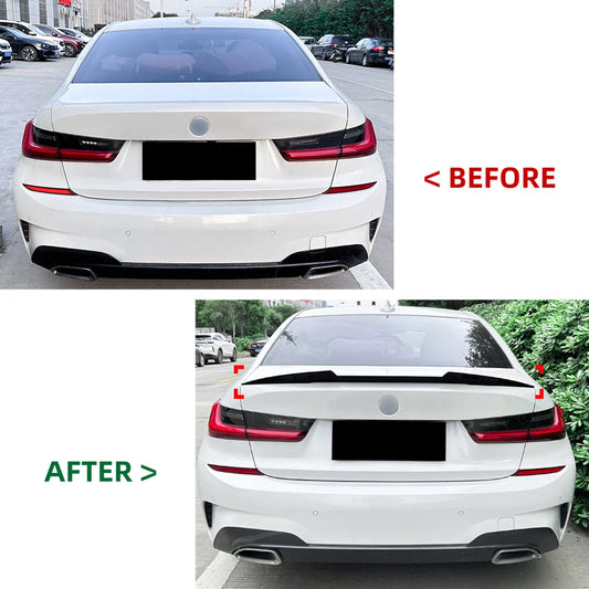 1pc Rear Boot Spoiler Lip for BMW 3 Series G20 320i 325i (2019-2024)