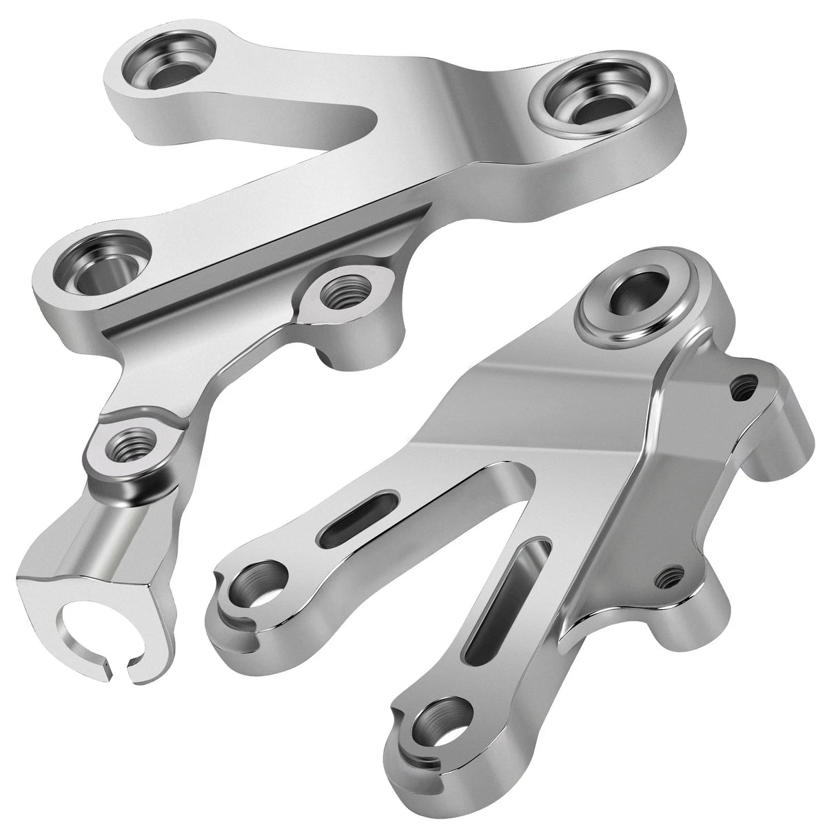 Left & Right Footpeg Bracket for Kawasaki Ninja ZX6R ZX9R (1998–2003)