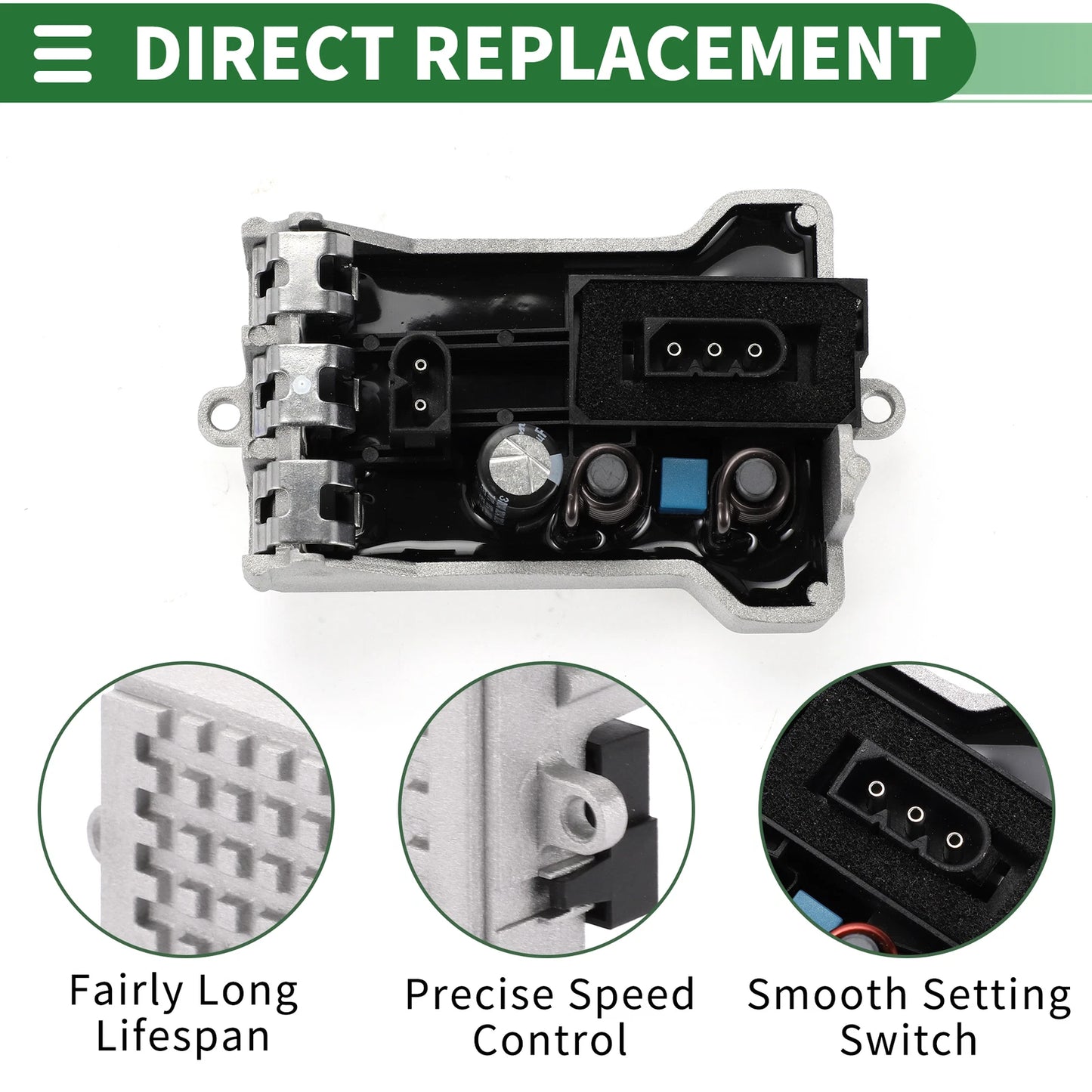 HVAC Blower Motor Resistor for BMW E65 (2002-2008)