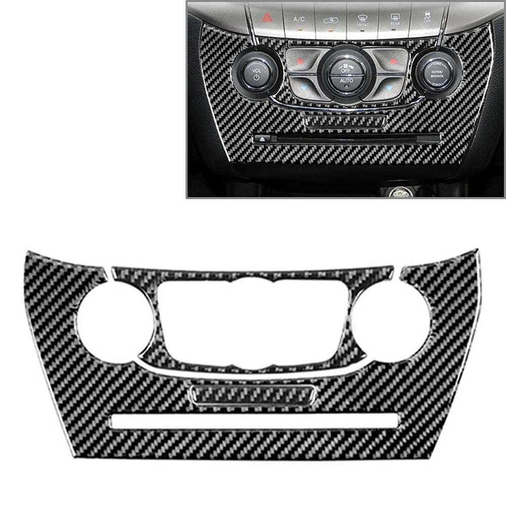 Carbon Fiber AC Switch Button Panel Cover for Dodge Journey (2011-2018)