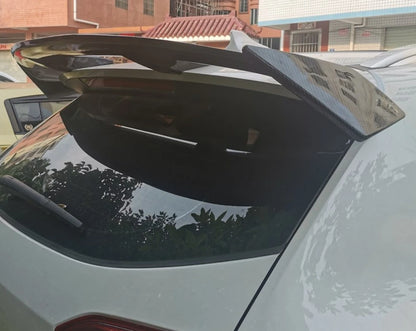 52'' Rear Fiber Look B Spoiler Wing for Toyota Yaris Hatchback (2006-2011)