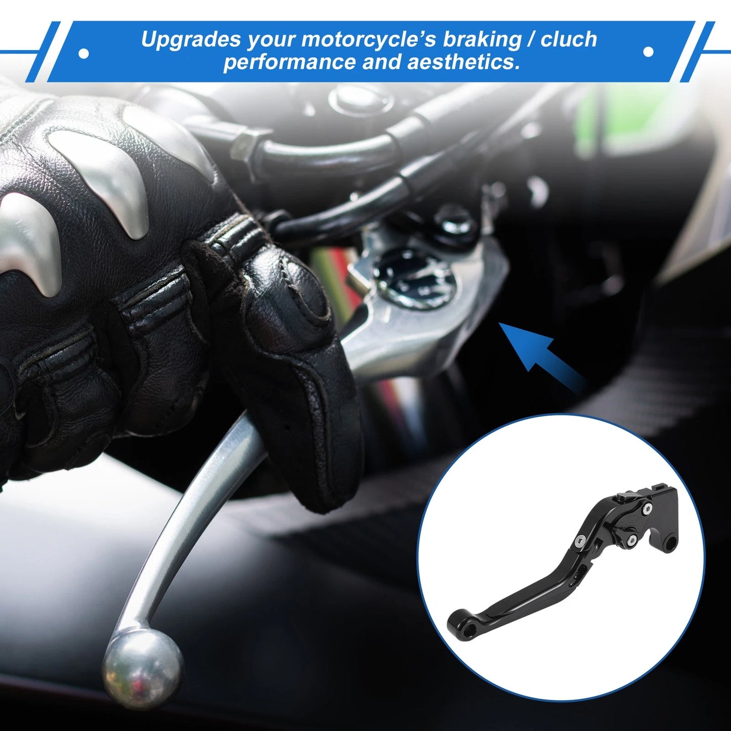 Adjustable Short/Long Brake Clutch Levers for Yamaha YZF R1 (2002–2003)
