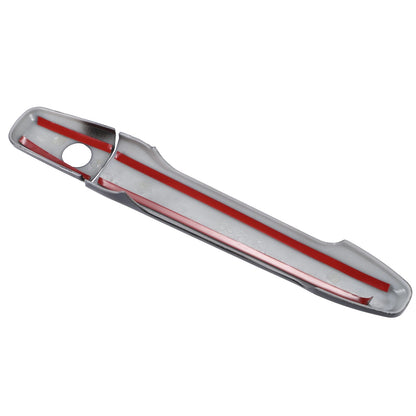 4 x Black Exterior Door Handle Covers for Mitsubishi