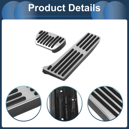 2 x Automatic Foot Accelerator Pedal Covers for Toyota Harrier (2014-2023)
