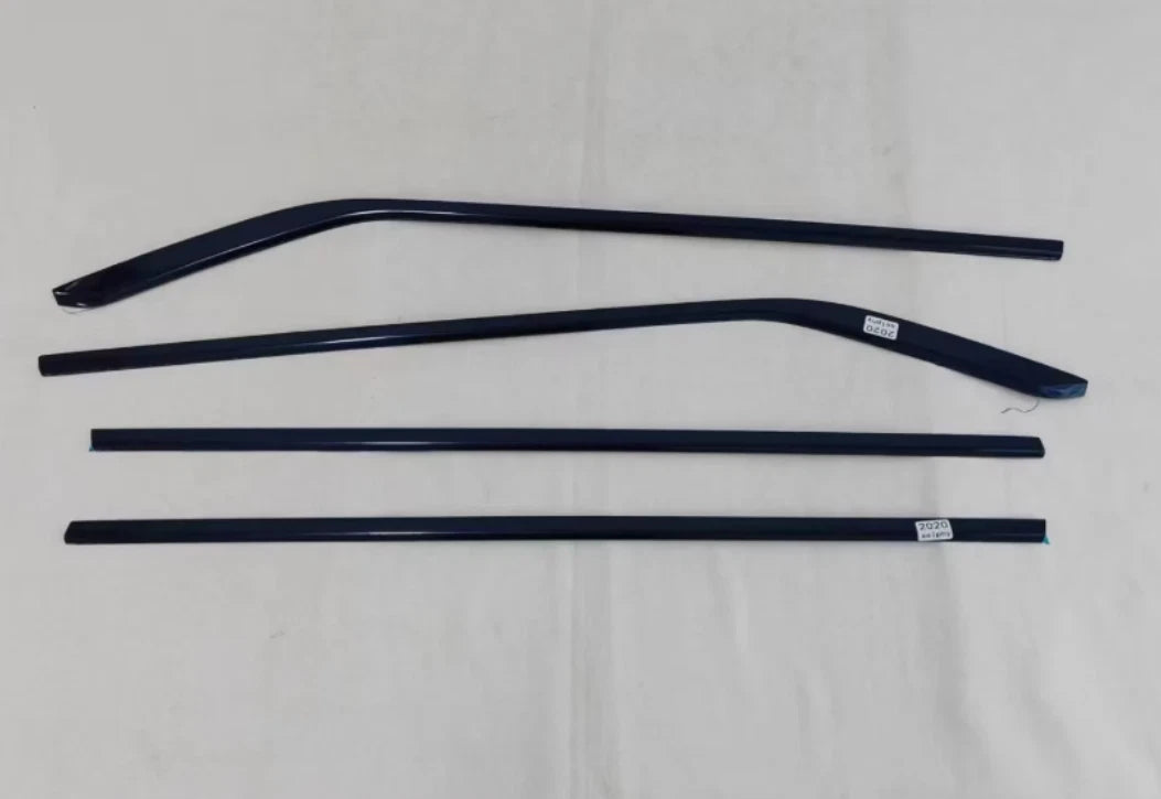 Black Titanium Lower Window Molding Cover Trim for Nissan Sentra (2020-2025)