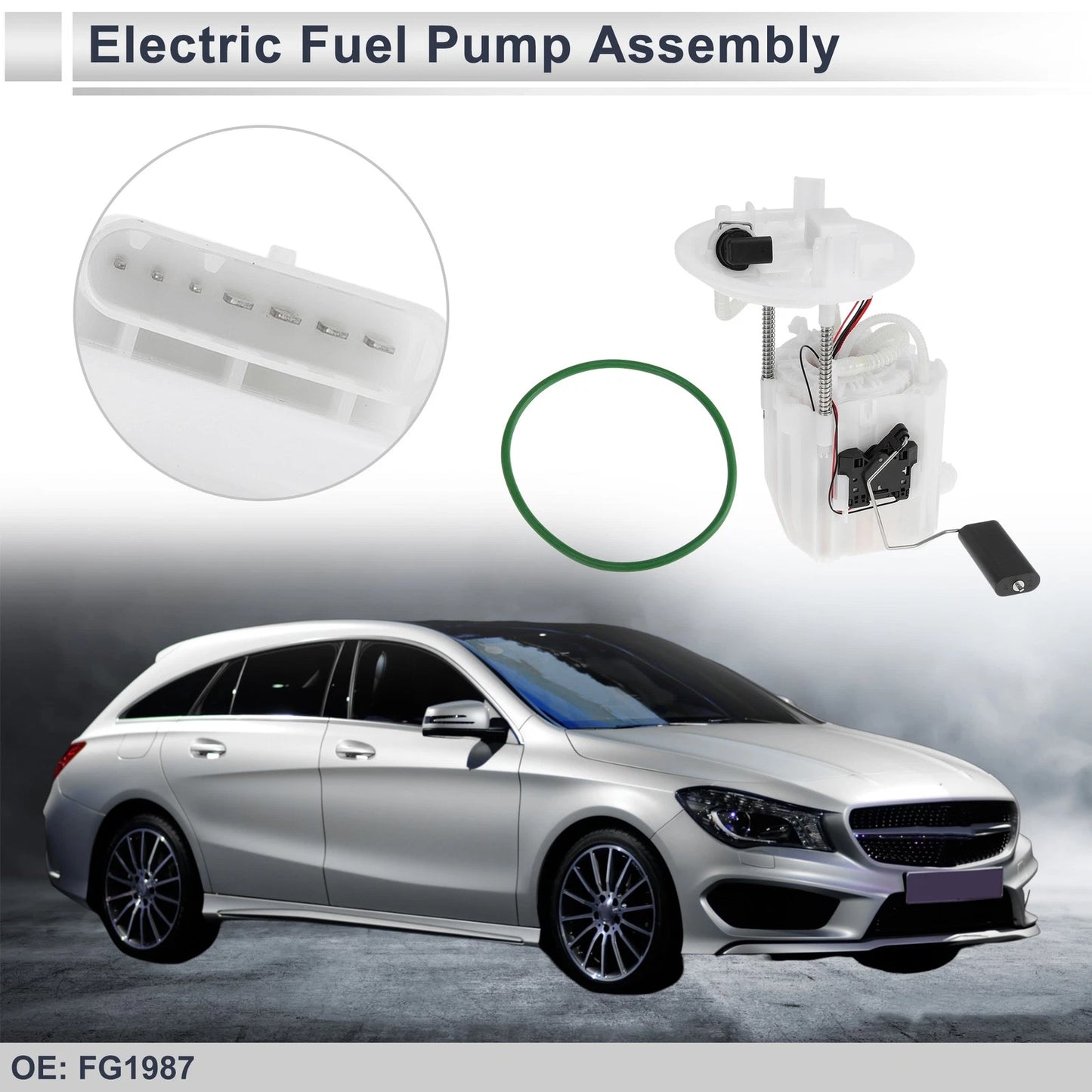 Fuel Pump Assembly for Mercedes Benz CLA250 C117 X156 2014-2020 L4 2.0L Gas