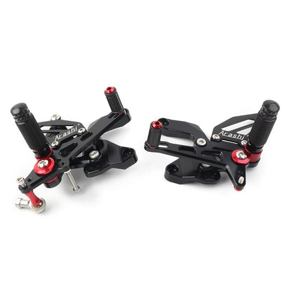 Aluminum Rear Sets Footpegs for Kawasaki Z900 2021-2023 (2 x Black)