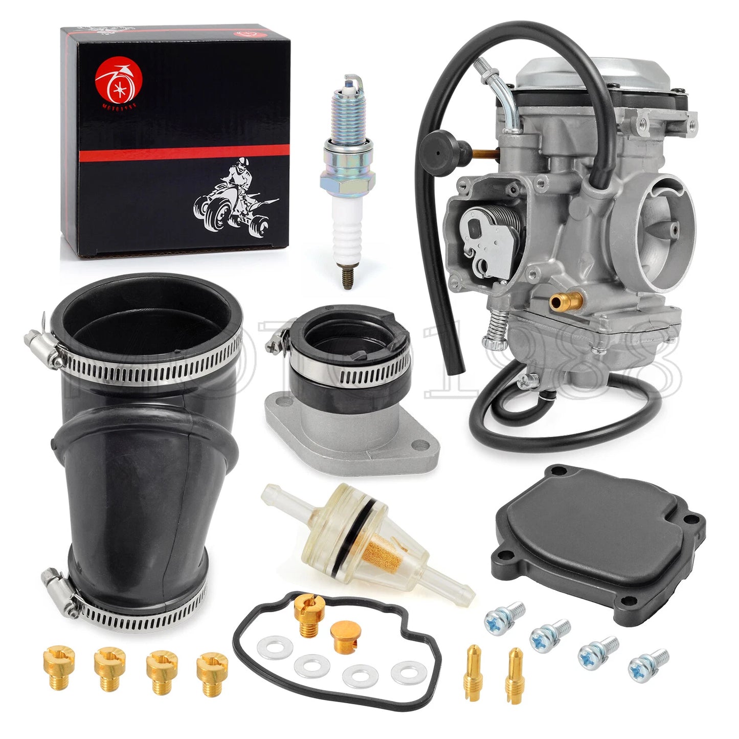 Carburetor & Intake Manifold Boot for Yamaha Wolverine 350 (1996–2005)