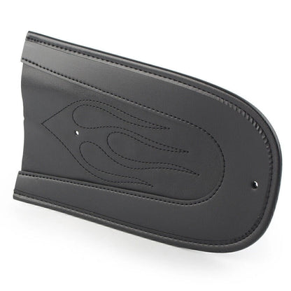 Rear Seat Leather Flame Fender Bib for Harley Sportster XL883 XL1200 (2004-2015)