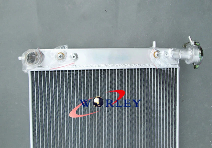 Aluminum Radiator + Black Silicone Hose for Holden Commodore VT VX V6 97-02