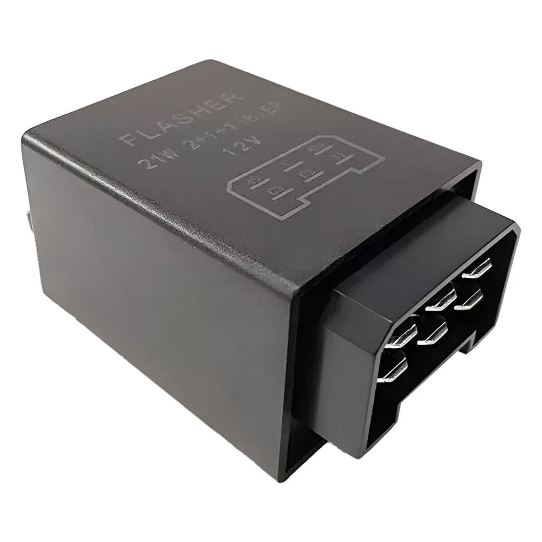 12V 21W 6 Pin Electronic Indicator Relay for Tractors