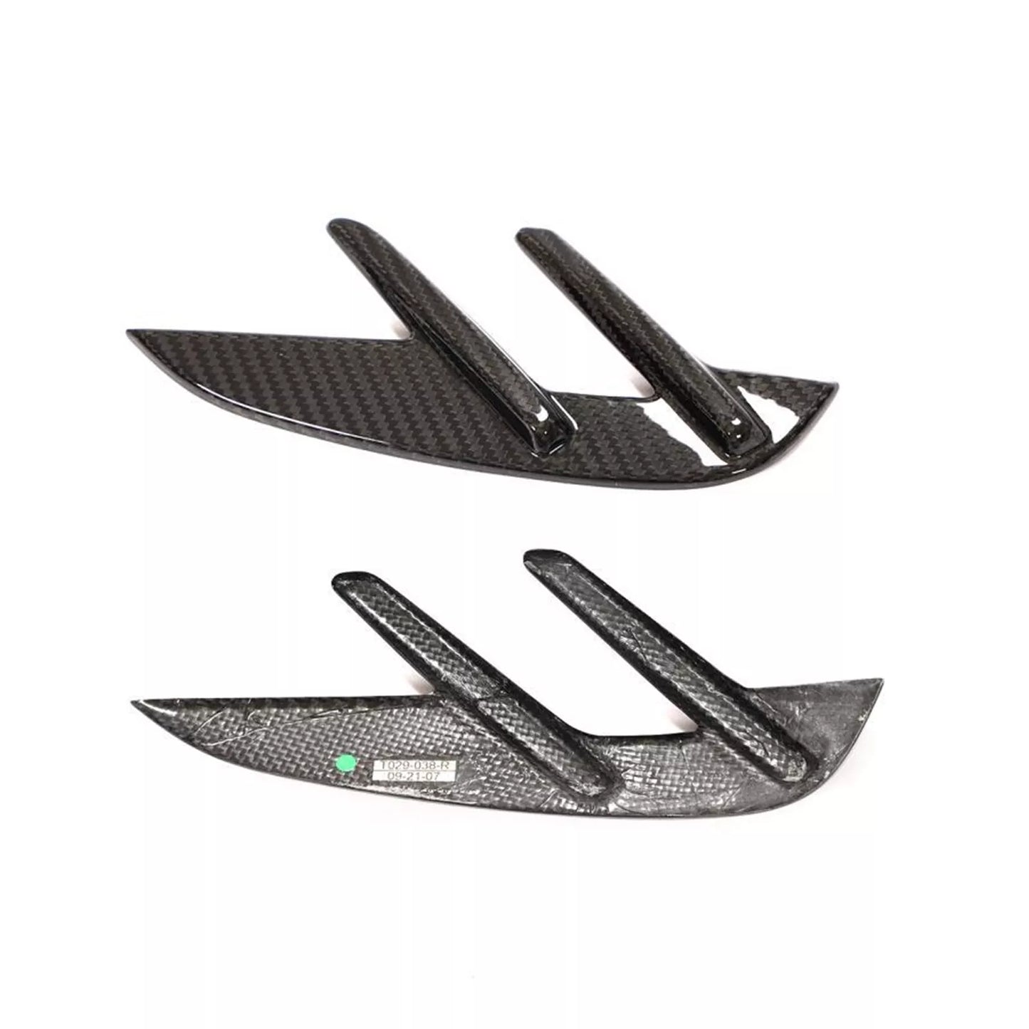 2 x Real Carbon Fiber Side Fender Air Vent Covers for BMW G80 M3 (2021-2025)