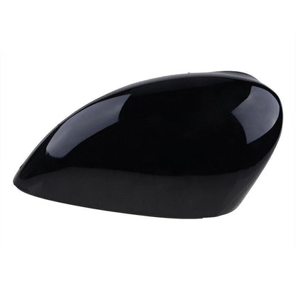 Gloss Black Left Side Rearview Mirror Cover Caps for 2011-2017 Ford Fiesta