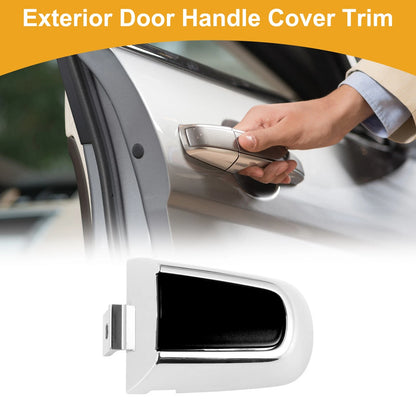 Exterior Door Handle Cover Trim for Chevrolet Malibu ABS Black (2016-2018)