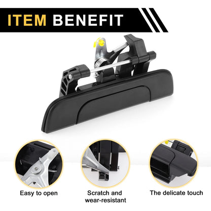 Liftgate Latch Tailgate Handle for Toyota Tacoma (1995-2004) Black
