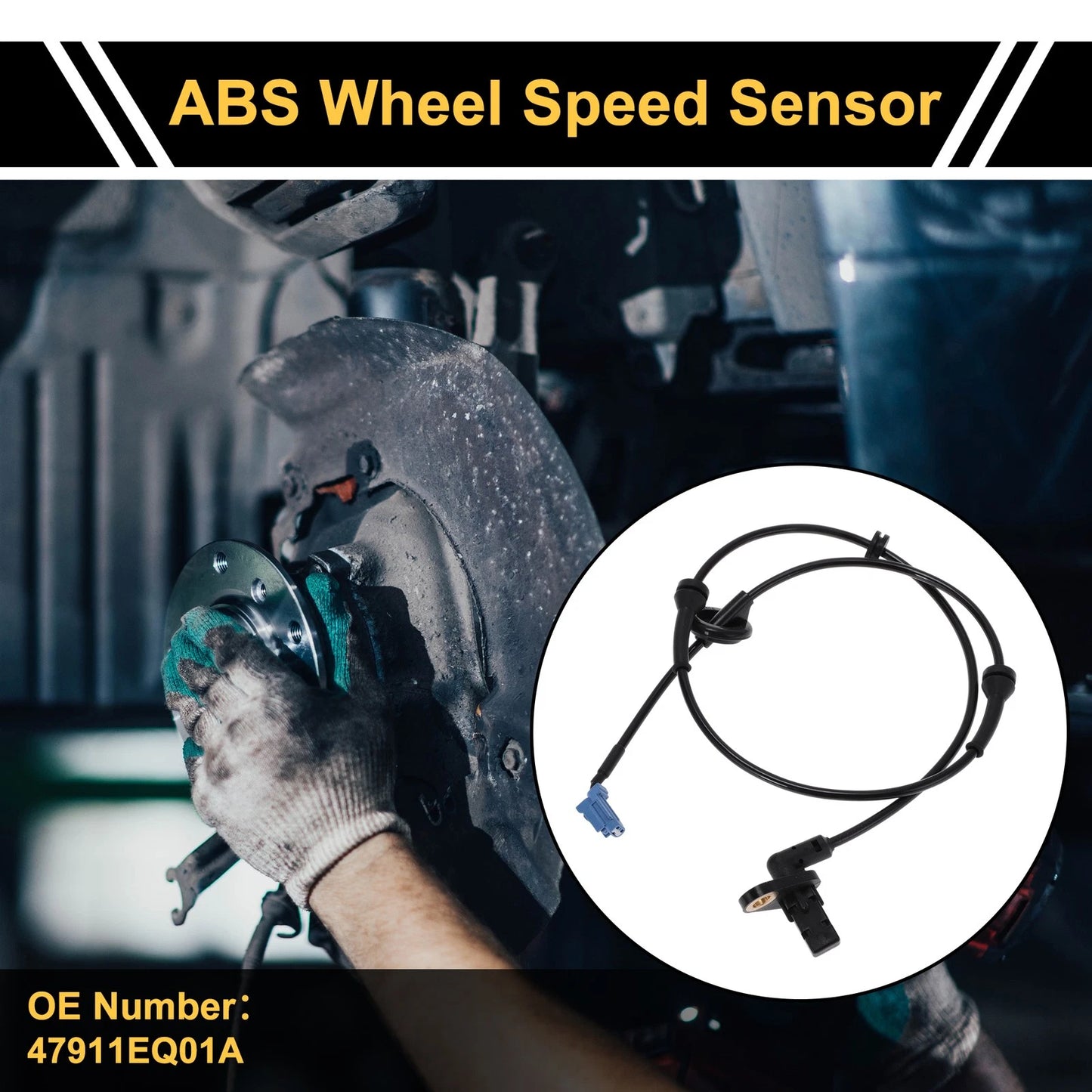 ABS Wheel Speed Sensor for Nissan X-Trail (2002-2007) 1 x Front Left