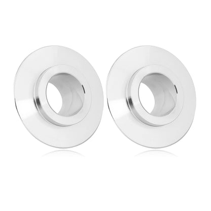 Front Tapered Axle Wheel Spacers for Harley Touring (2008-2018) Chrome