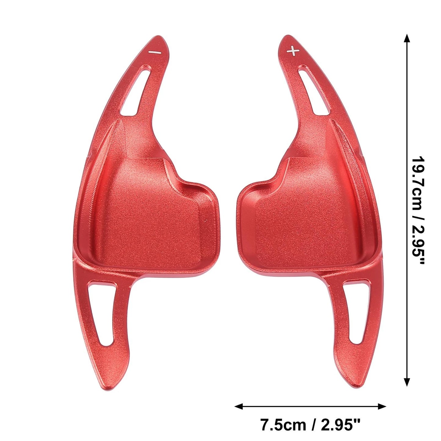 Red Steering Wheel Shift Paddle Shifter Extend Cover for BMW 435i, 220i