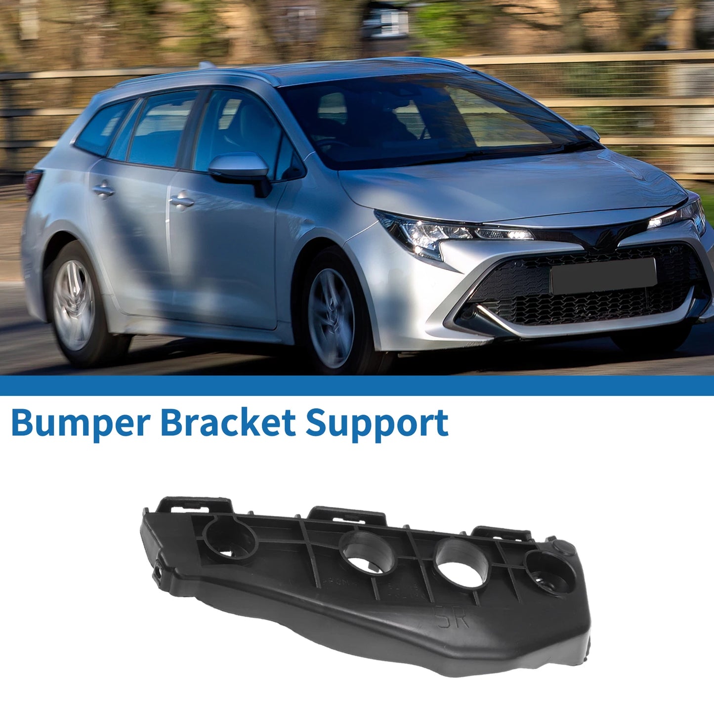 Right Front Bumper Retainer Bracket for Toyota Corolla (2011-2013)