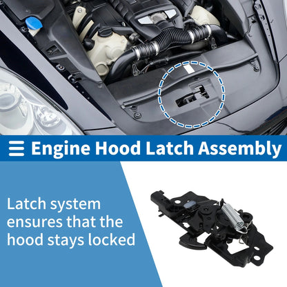 Hood Latch Assembly for Ford Focus (2012-2023)