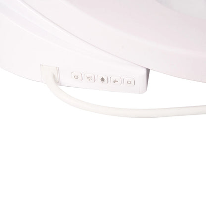 Smart Electric Bidet Washlet Cover for Seat - Remote Control Heated Water Clean