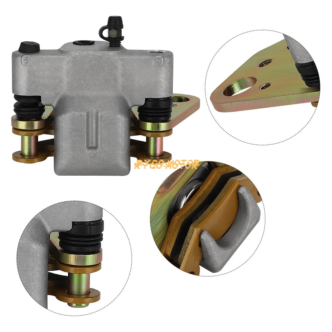 Front Brake Calipers & Hose Lines for Polaris Sportsman (2001–2005)