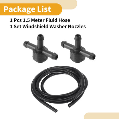 Windshield Washer Nozzle Kit for Volvo C30 (2008-2013) 1 Pcs Fluid Hose